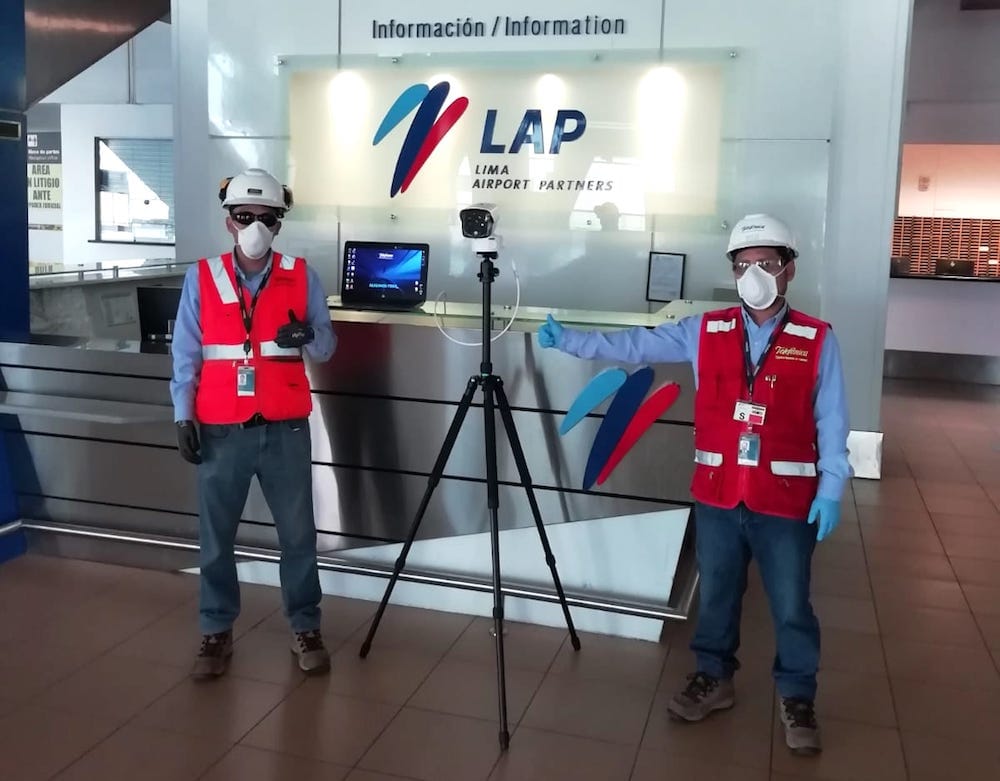 COVID-19: Aeropuerto Jorge Chávez implementó cámaras termográficas