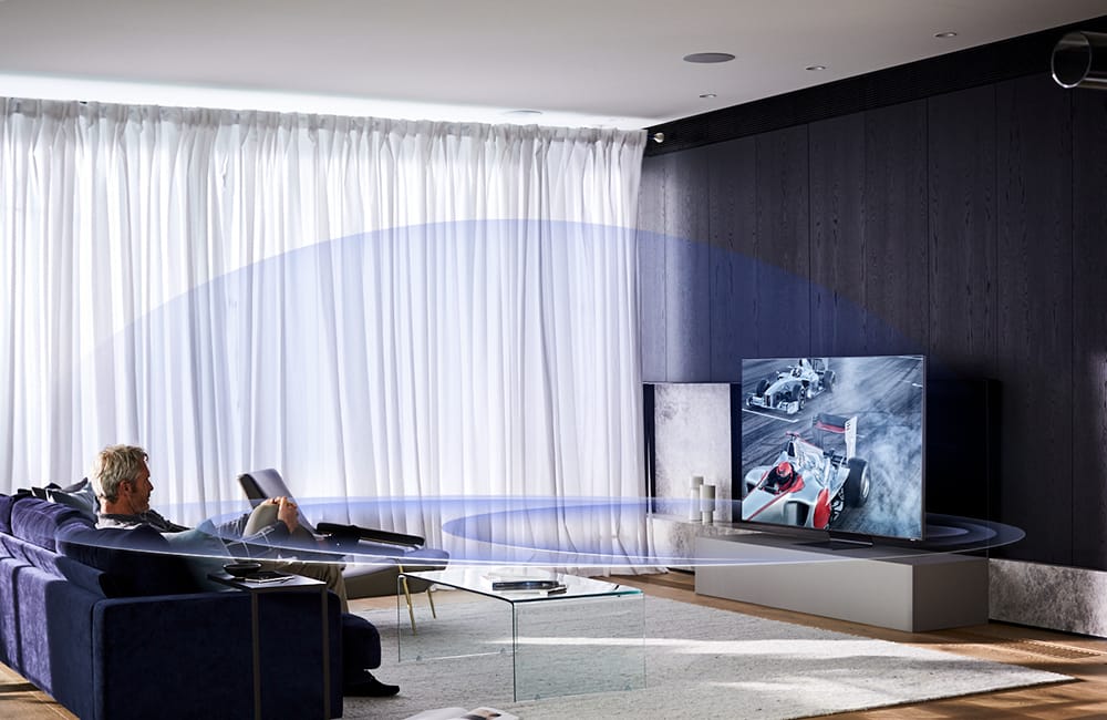 Nueva tecnología de sonido en la gama QLED 8K de Samsung 2020