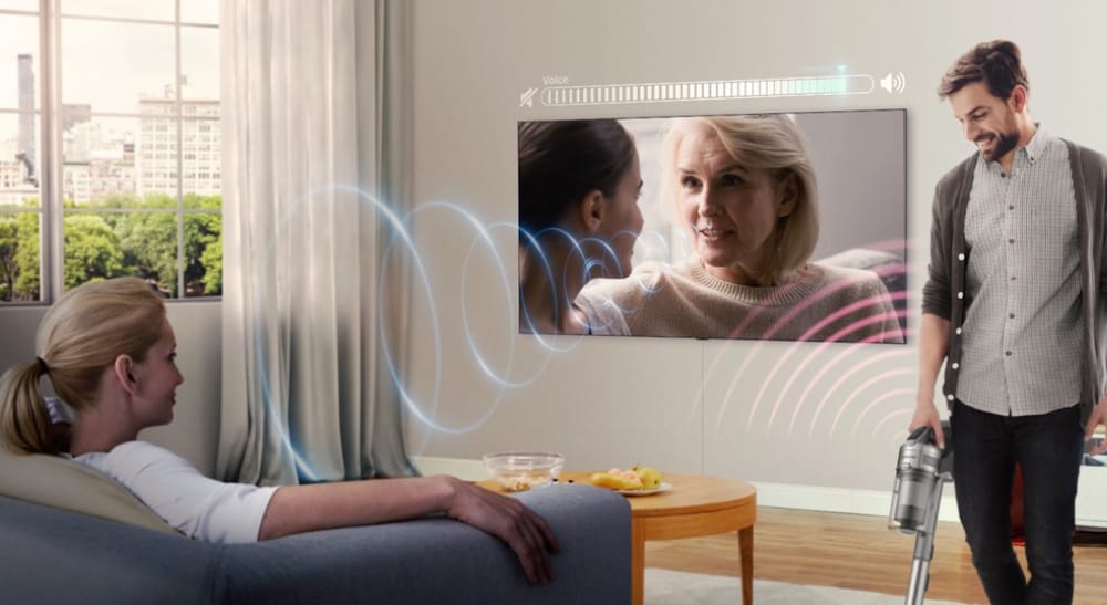 Nueva tecnología de sonido en la gama QLED 8K de Samsung 2020