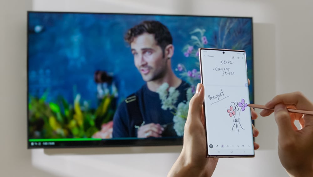 Funciones del Galaxy Note 20 redefinen el trabajo y el juego