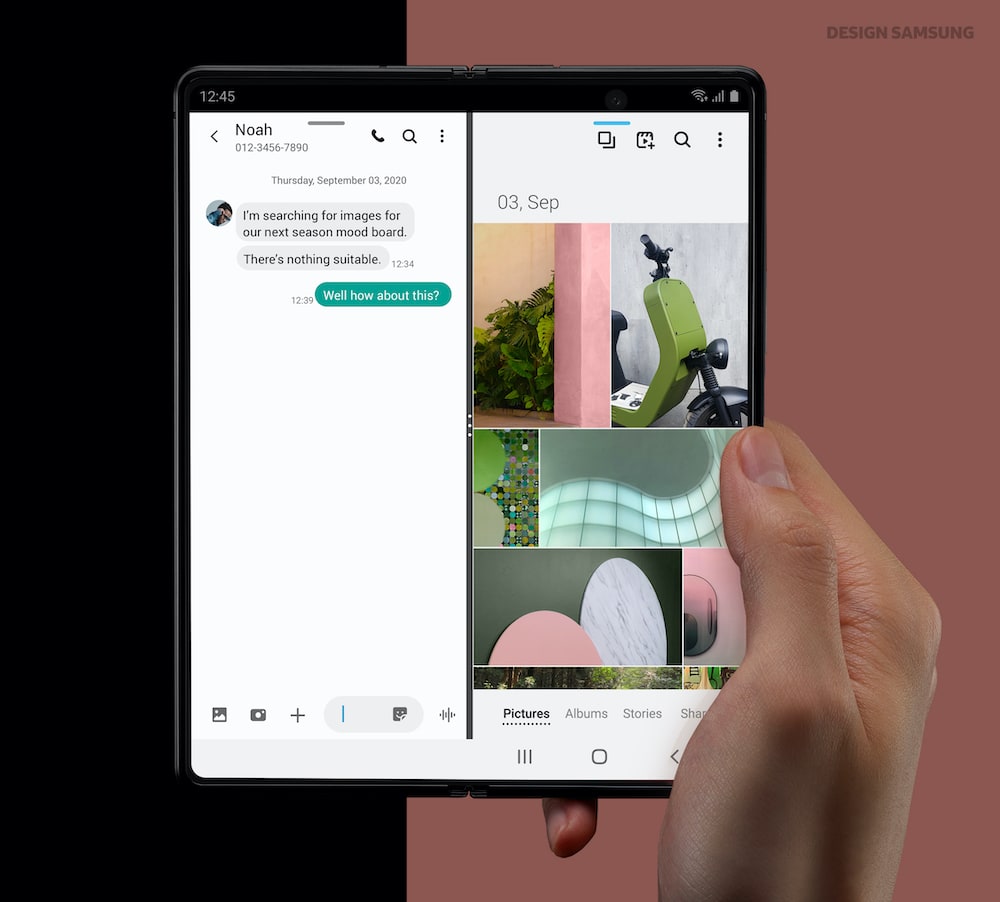 Descubre cada detalle de los Galaxy Z Fold 2 con videos y fotos