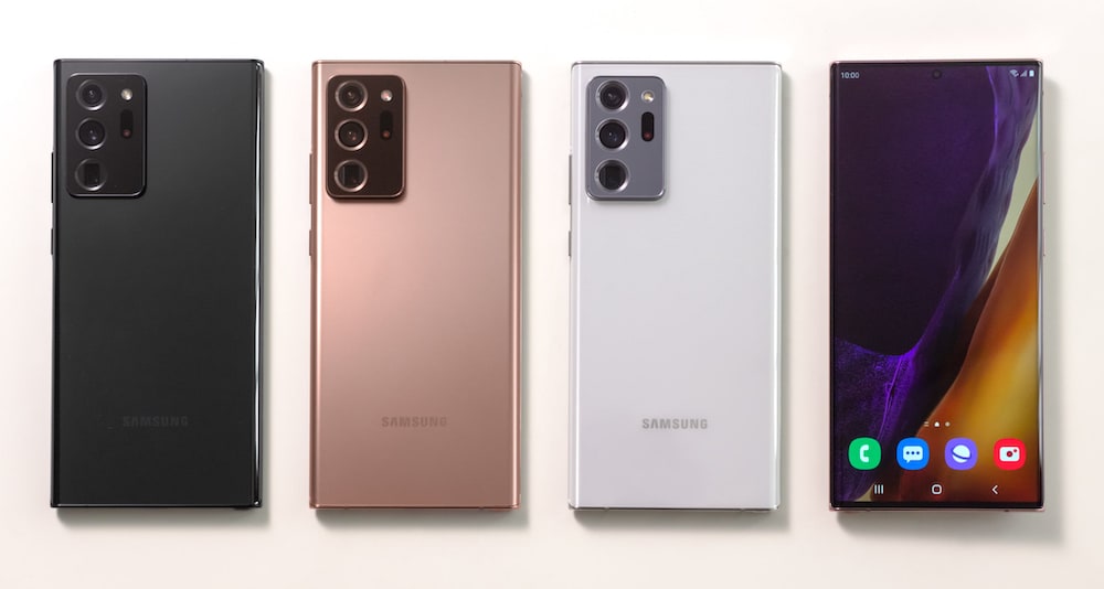 Galaxy Note20 Ultra 5G recibe la puntuación más alta en el Foro VcX