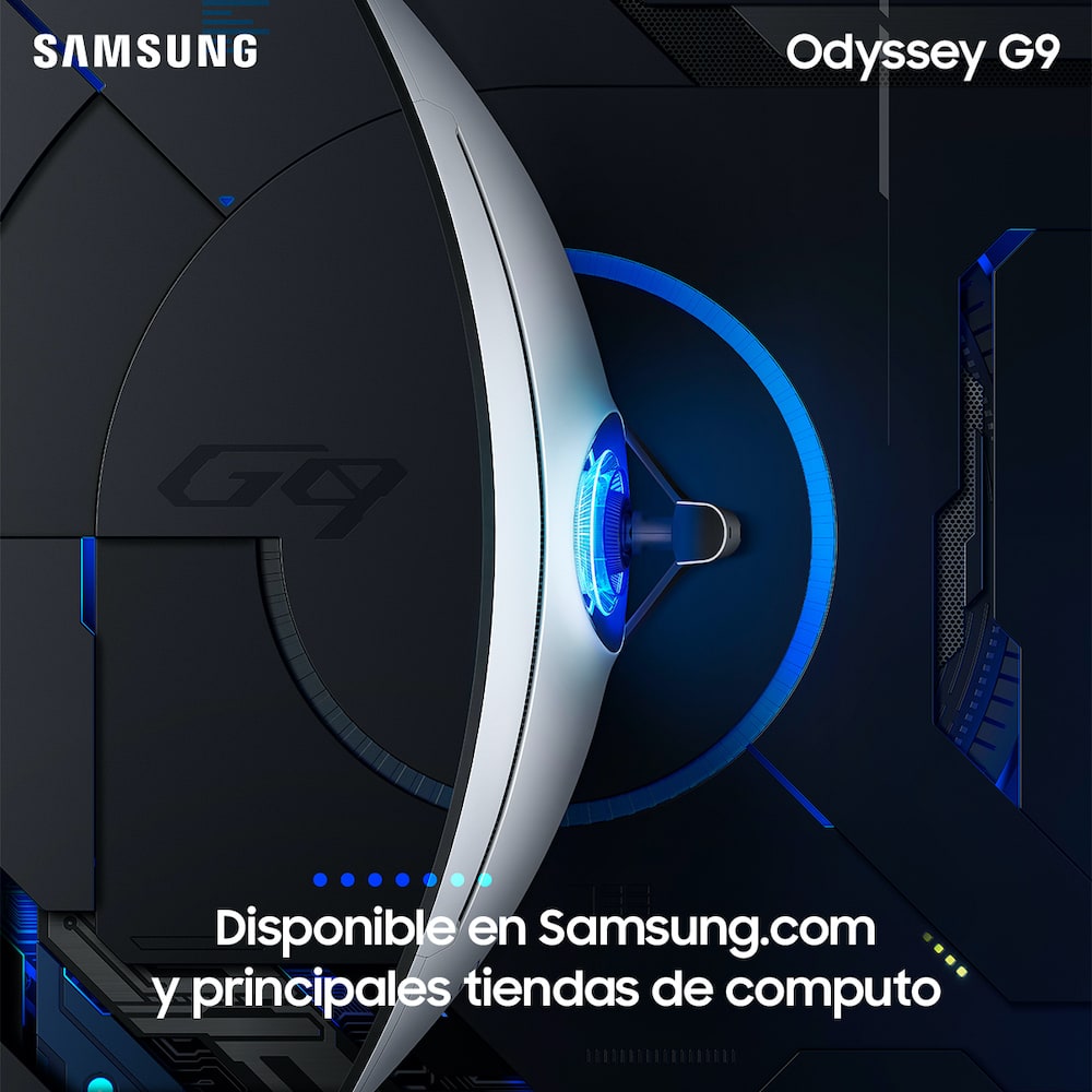 Monitor curvo para juegos Samsung Odyssey G9 en Perú