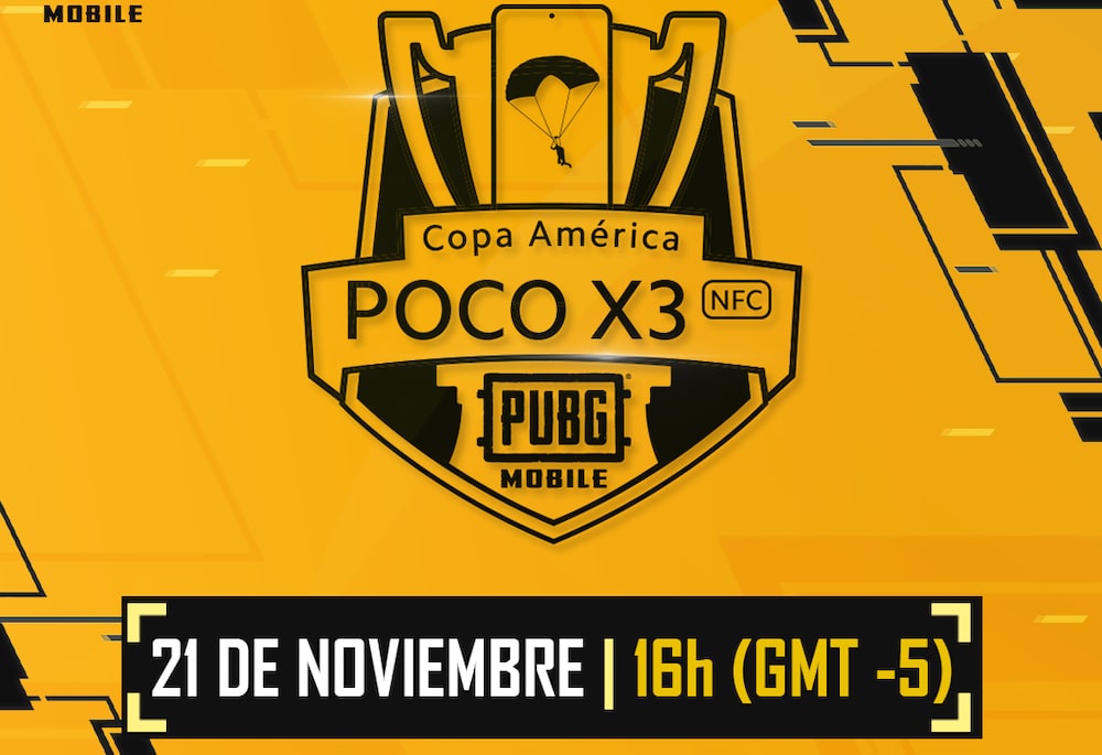 PUBG MOBILE realizará Copa América PocoX3 con Twitch y Xiaomi