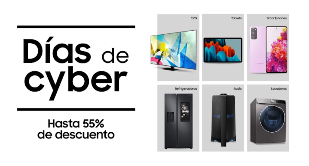 D&iacute;as de Cyber: Las ofertas que Samsung tiene para ti