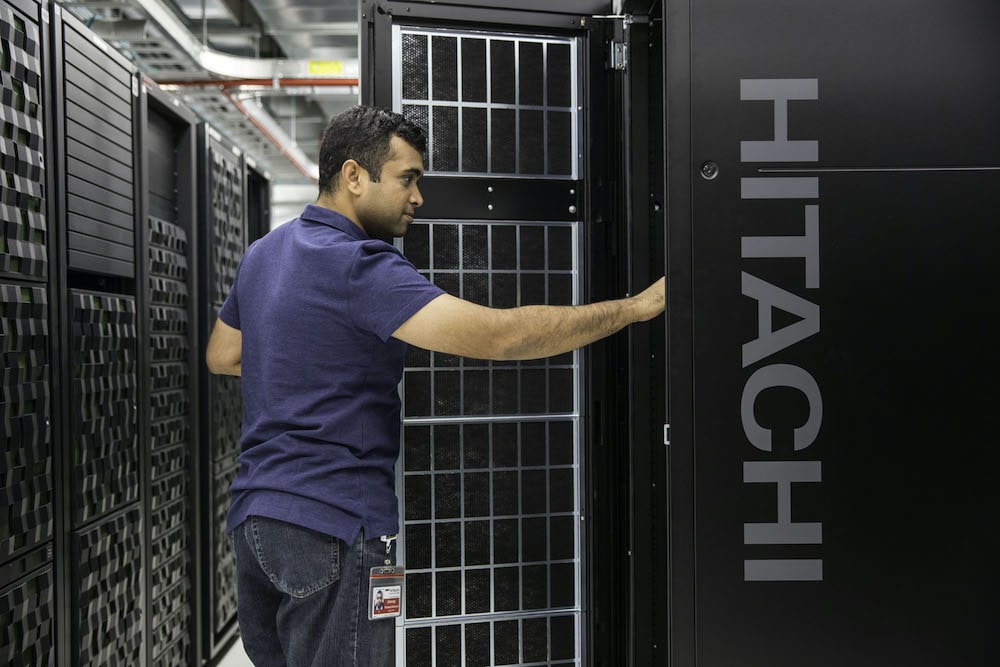Soluciones de almacenamiento Hitachi Vantara para empresas