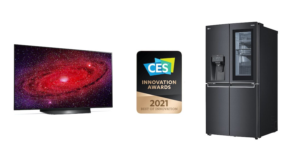 LG es honrado con los premios a la innovación CES 2021