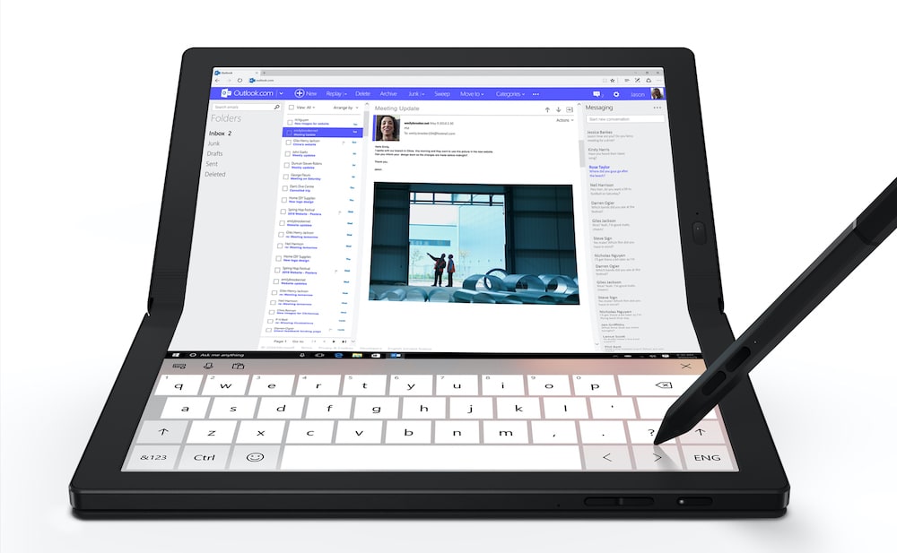 La ThinkPad X1 Fold ya está disponible a nivel mundial