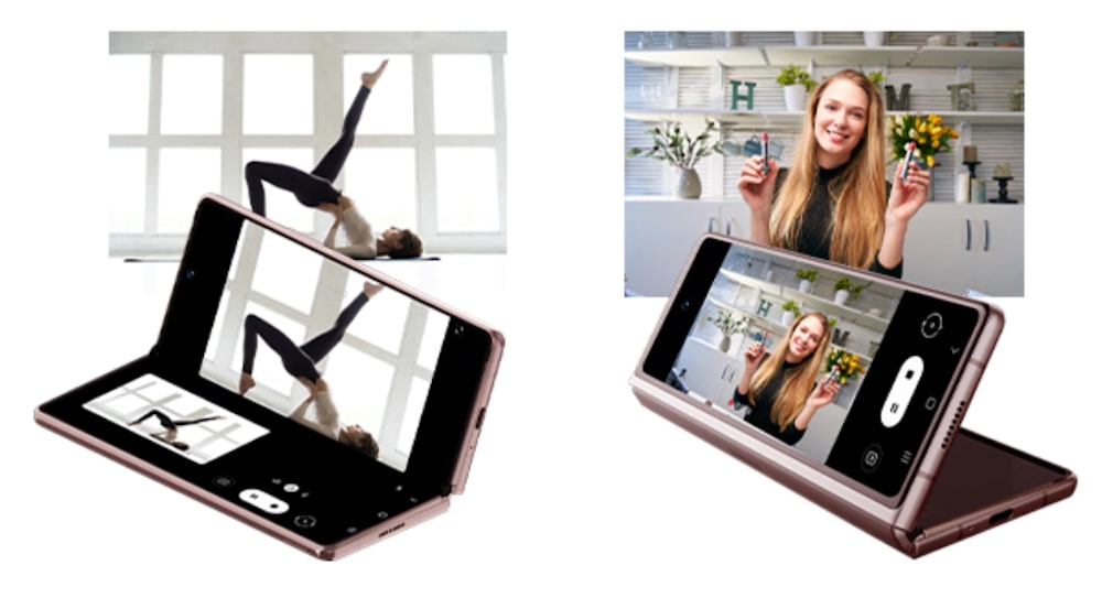 ¿Cómo tomar fotos creativas con tu Samsung Galaxy Z Fold2?