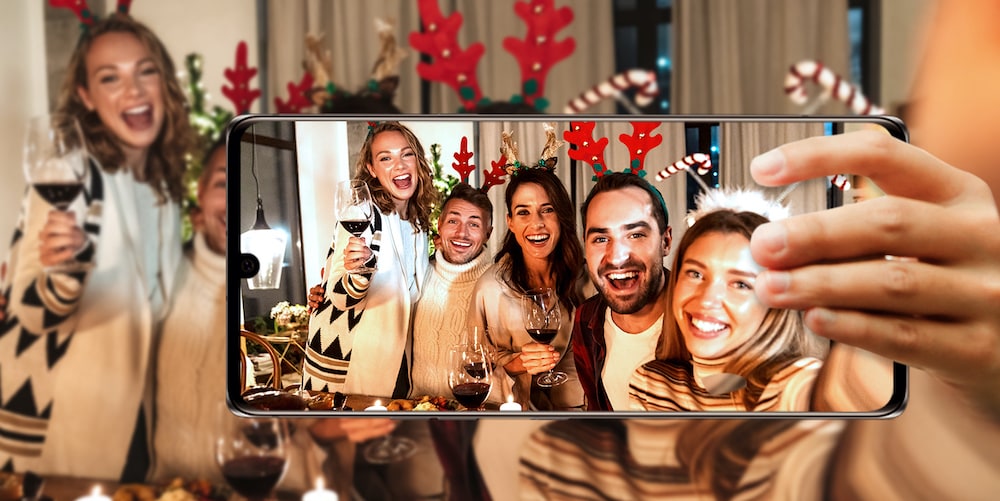 LG Velvet y las mejores fotografías en Navidad 2020