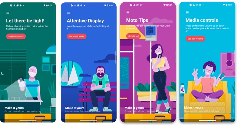 Accesibilidad y diversidad en la app Moto