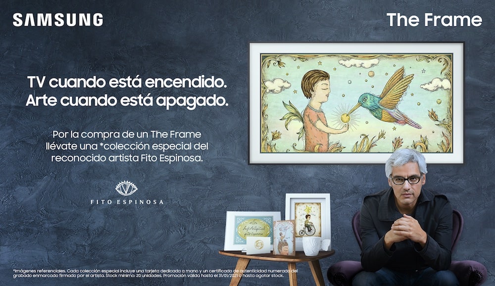 Samsung The Frame y el arte de Fito Espinosa