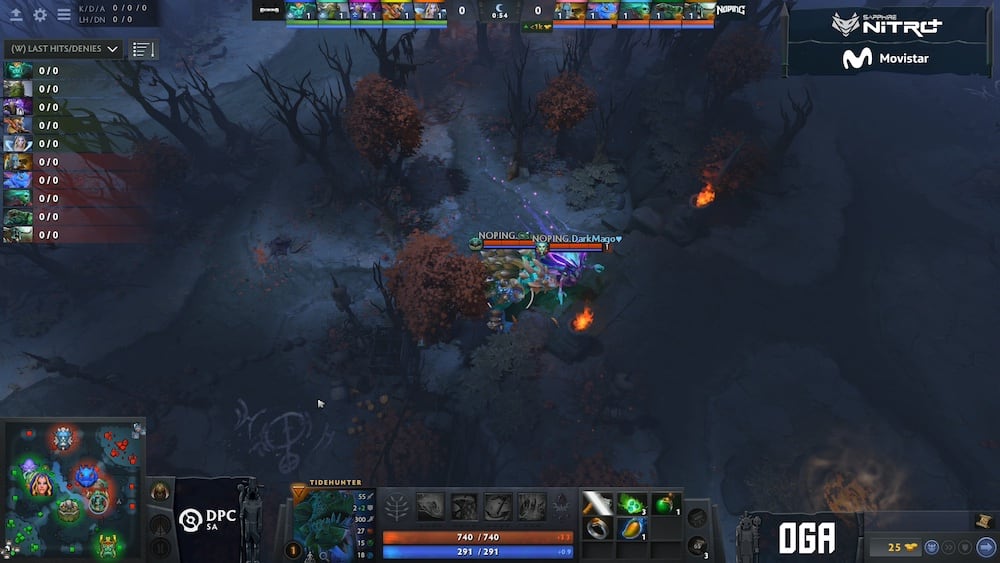 Movistar se suma al OGA Dota Pro Circuit Liga Regional Sudamérica