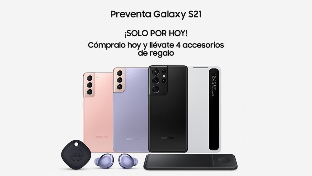Inició la preventa de los nuevos Galaxy S21 en Perú