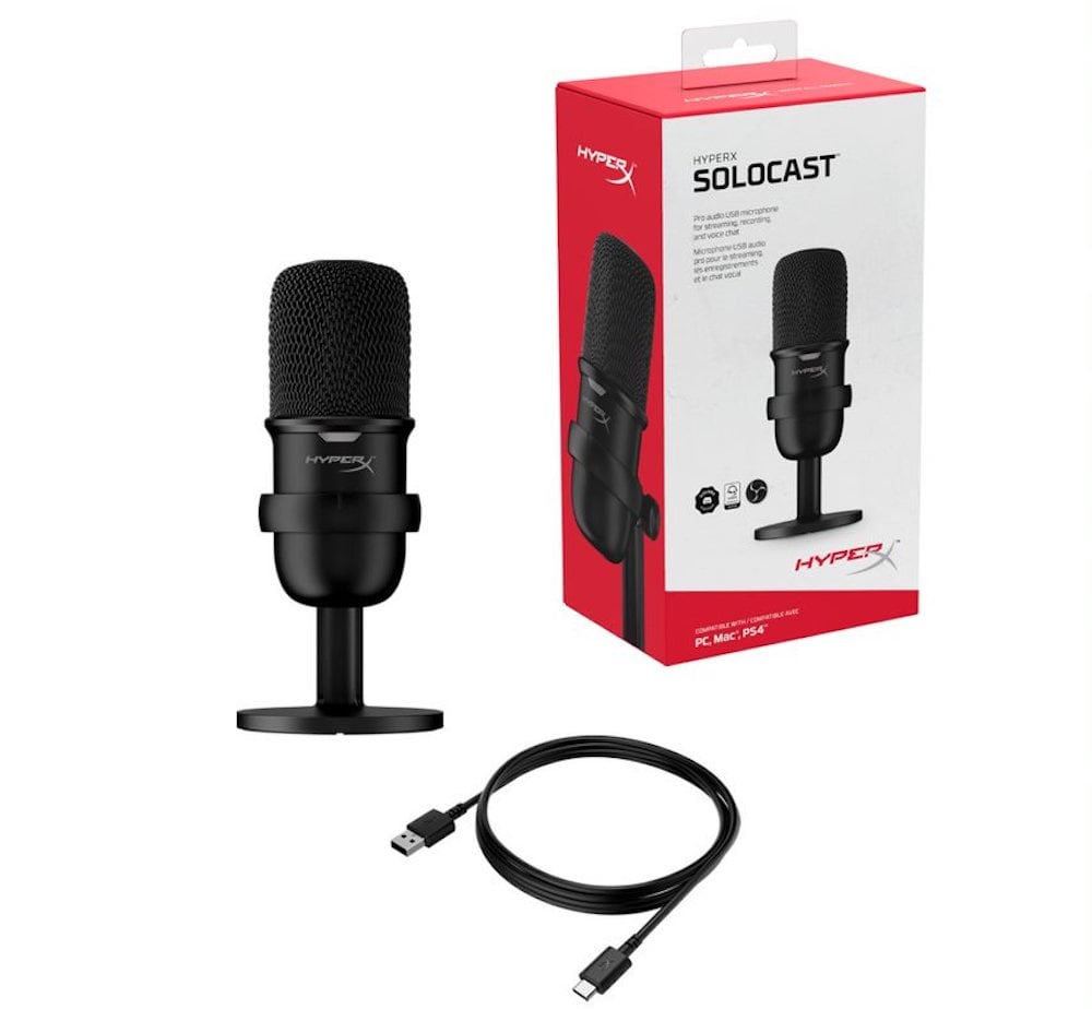 HyperX lanza micr&oacute;fono USB SoloCast