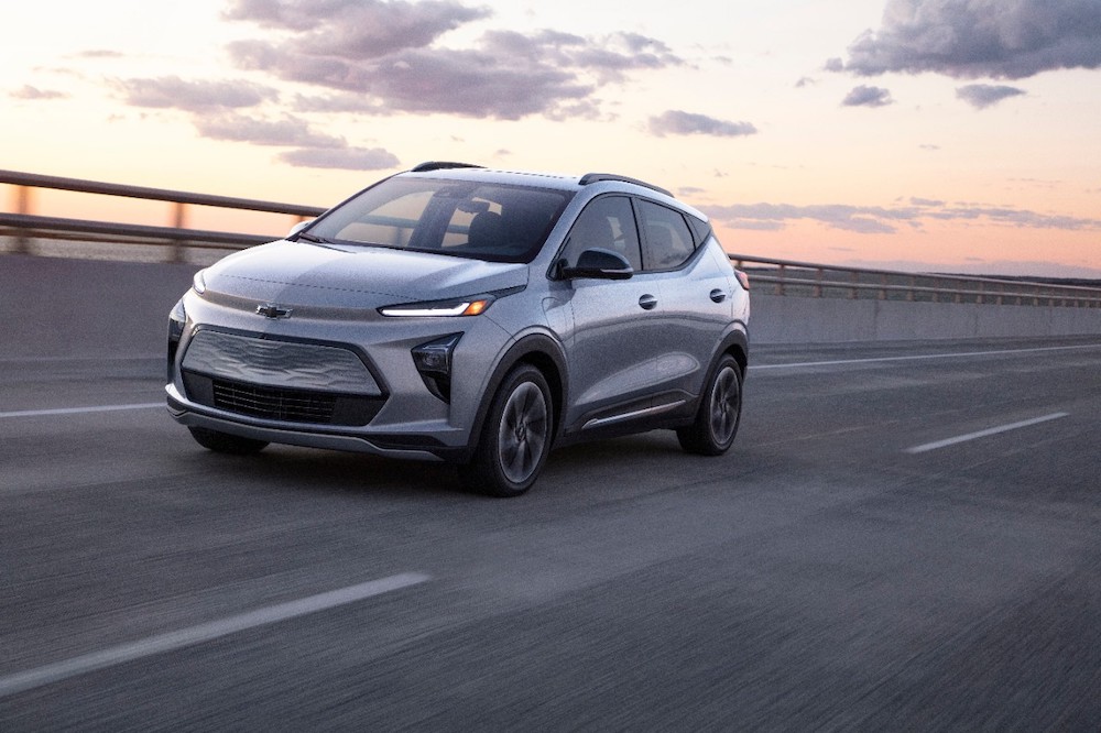 Vehículos eléctricos Chevrolet Bolt EUV y Bolt EV 2022