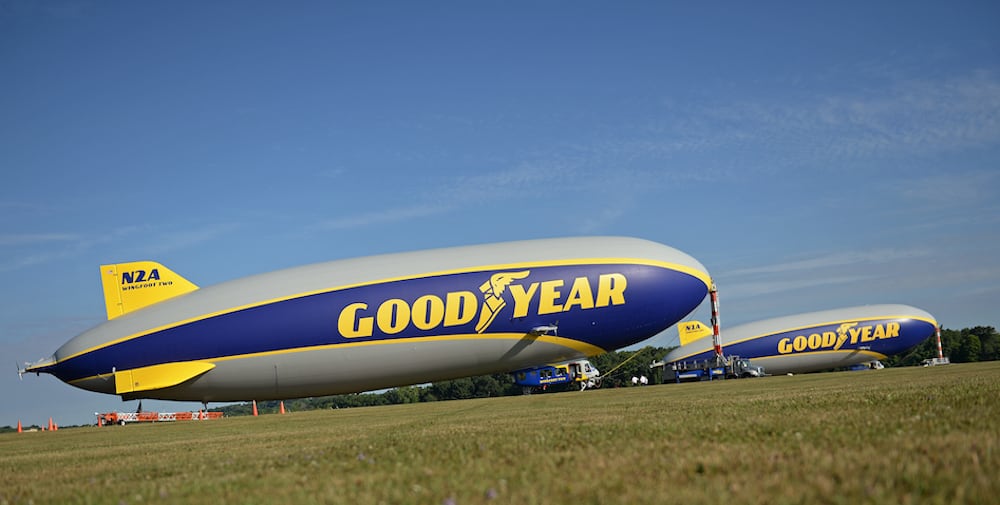 El dirigible Goodyear y su historia de innovación