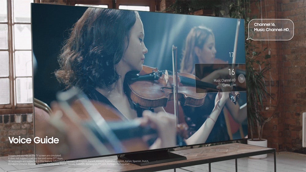 Samsung amplia la accesibilidad al contenido audiovisual
