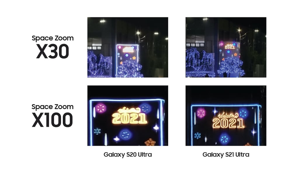El modo nocturno optimizado por IA de la serie Galaxy S21