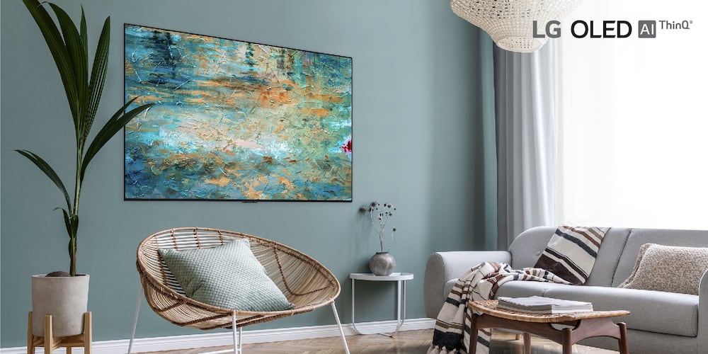 LG OLED GX Diseño Galería: El sueño de un diseñador de interiores