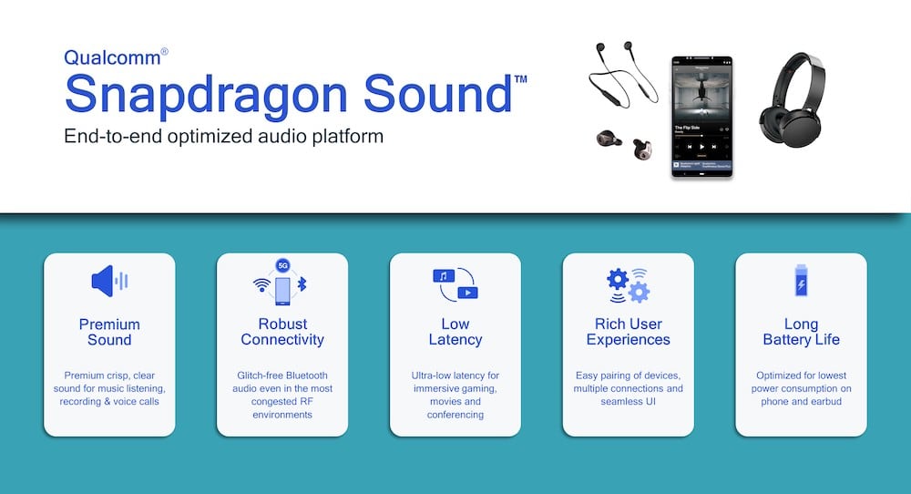 Qualcomm Snapdragon Sound redefine el audio inalámbrico
