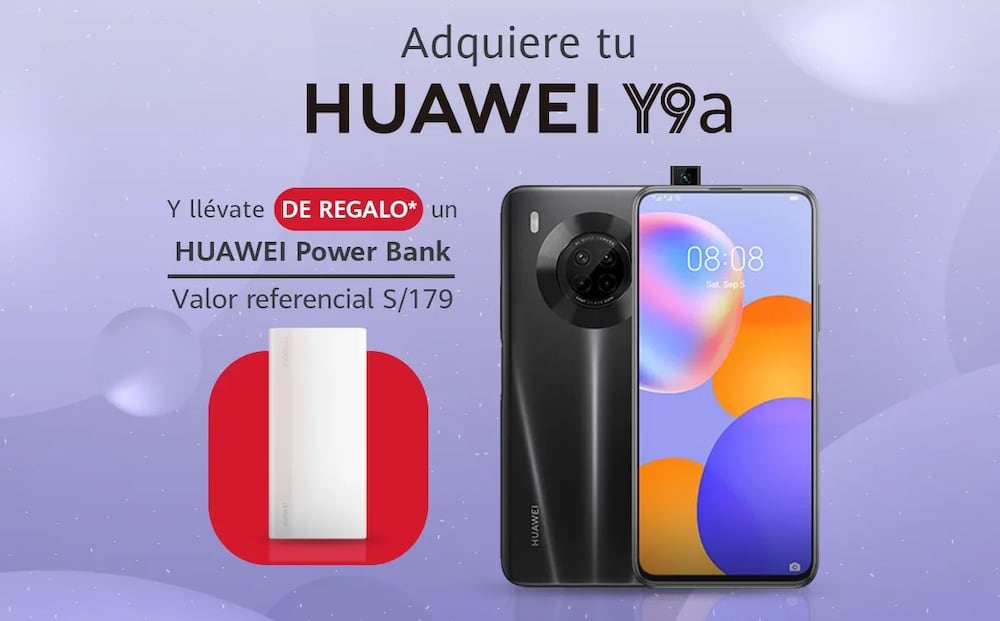 Huawei Y9a en diversos establecimientos de Perú