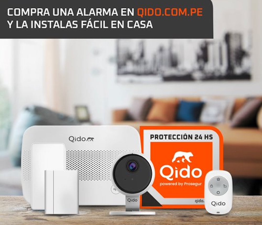 Qido: Sistema de alarmas para el hogar, inteligente y autoinstalable
