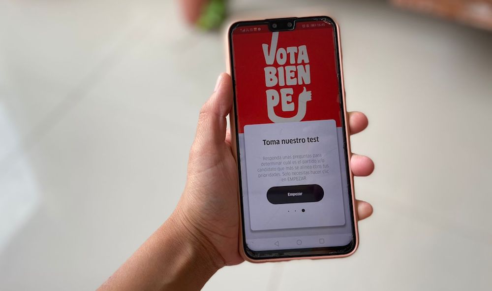 Vota Bien PE: App para comparar candidatos al Congreso