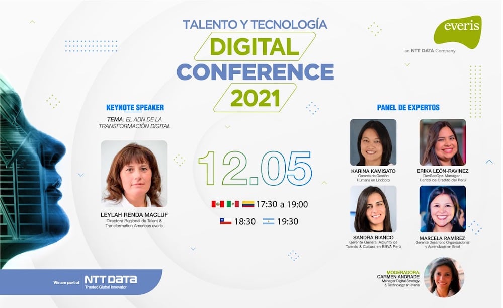 Everis NTT DATA: Talento y Tecnología, Digital Conference 2021