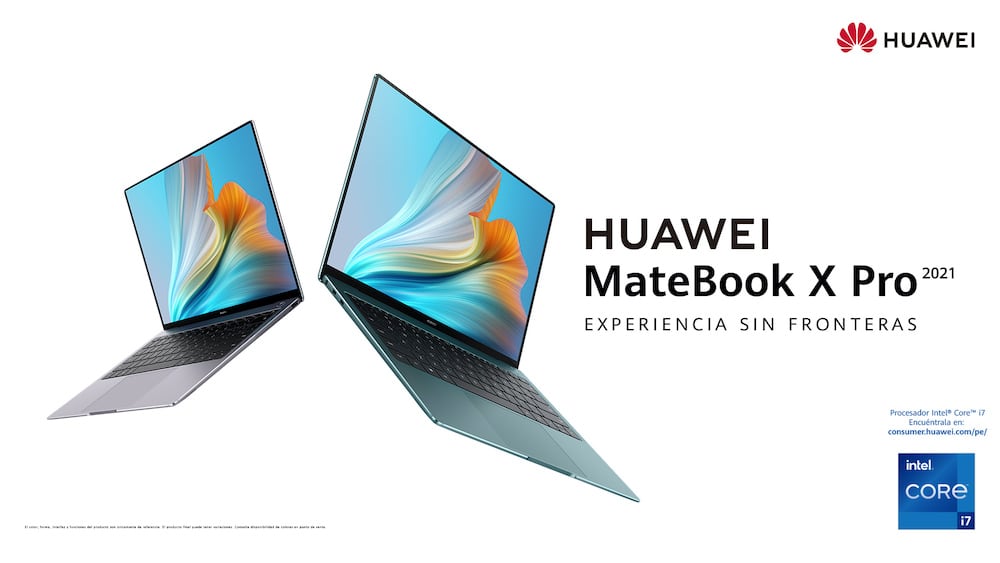 HUAWEI MateBook X Pro 2021 llegó al Perú