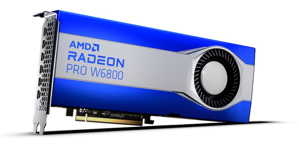 AMD Radeon PRO Serie W6000 potencia tareas demandantes