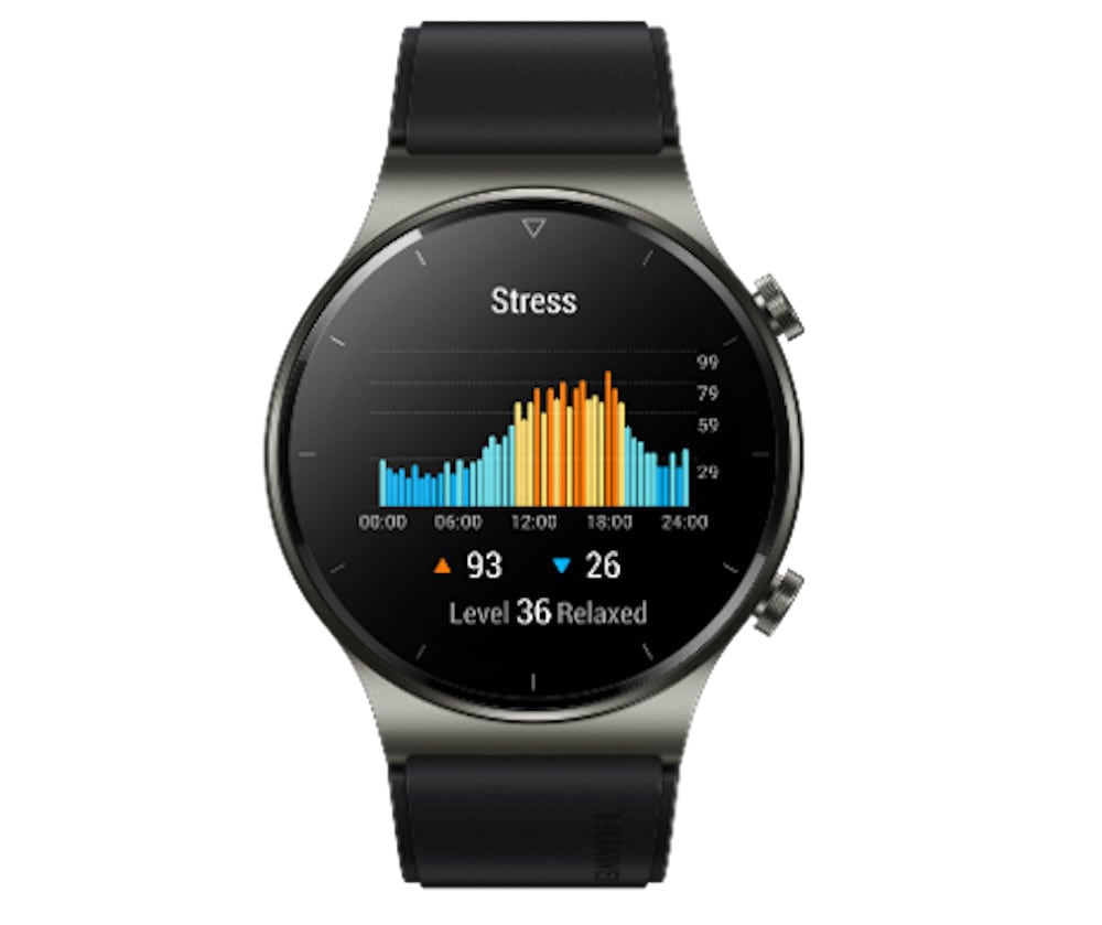 Huawei Watch GT 2 Pro permite controlar el estrés
