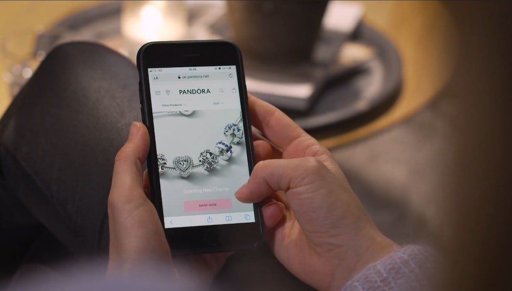 Pandora impulsa ventas online transformando su eCommerce omnicanal