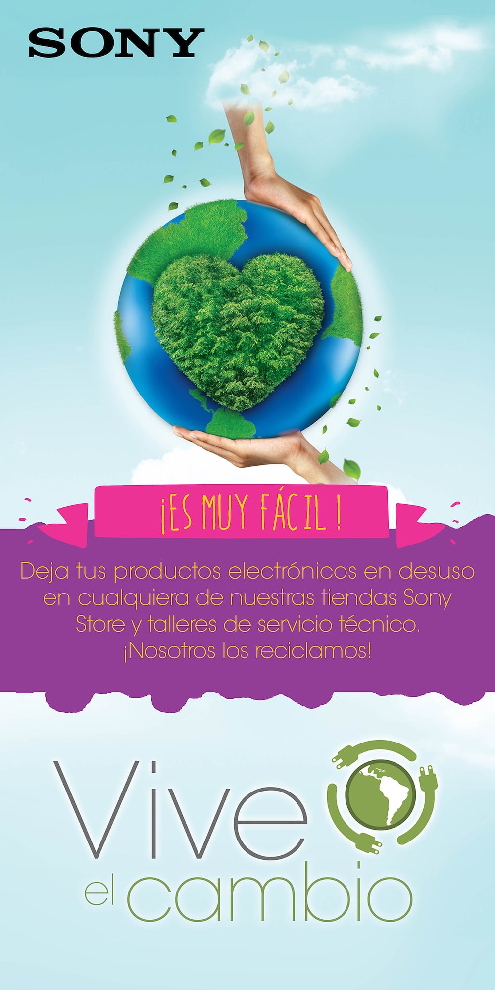 Sony Perú reduce su impacto al medio ambiente