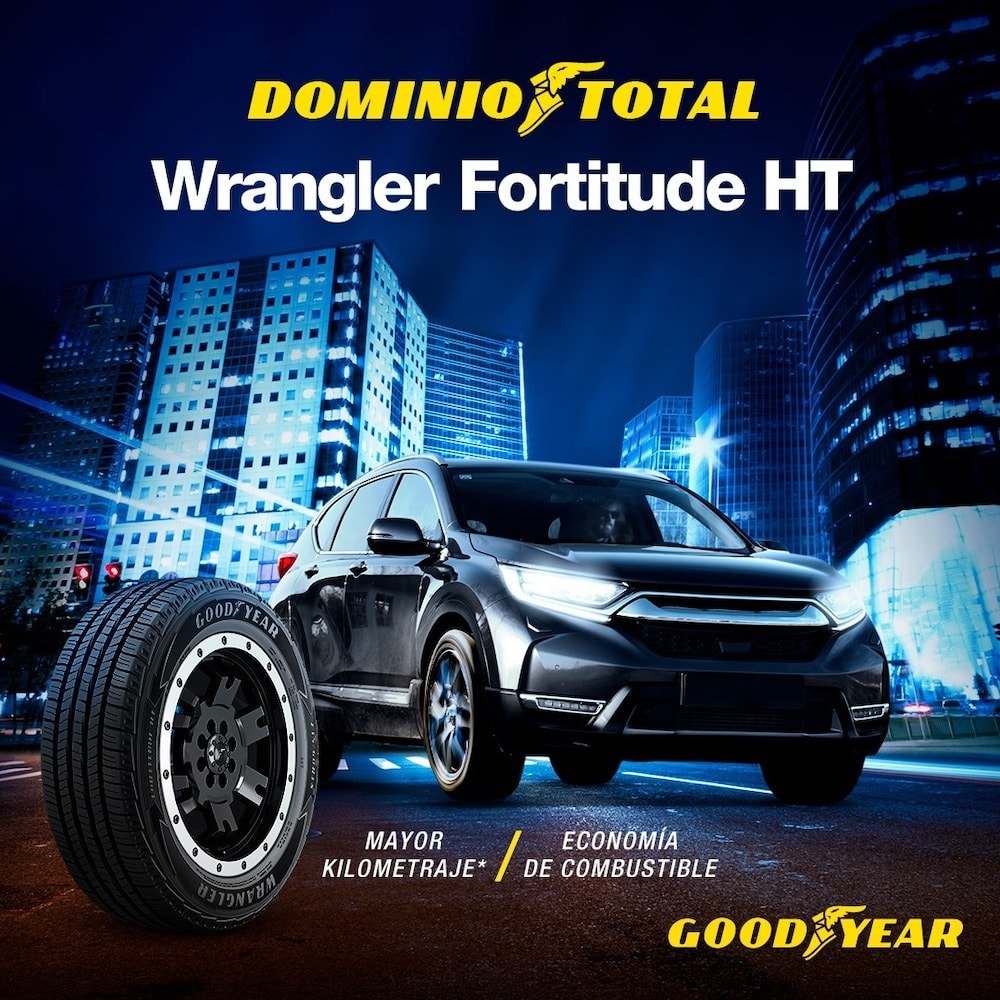 Neumáticos Goodyear Wrangler Fortitude HT para SUVs y Pick-Ups