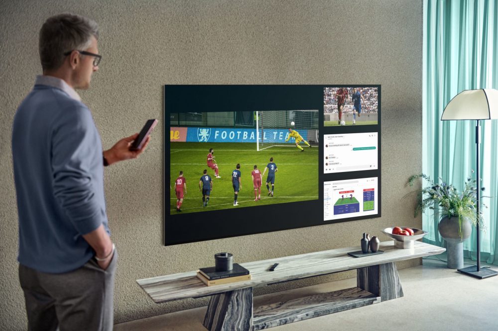 La nueva función Multi-view de los televisores Samsung