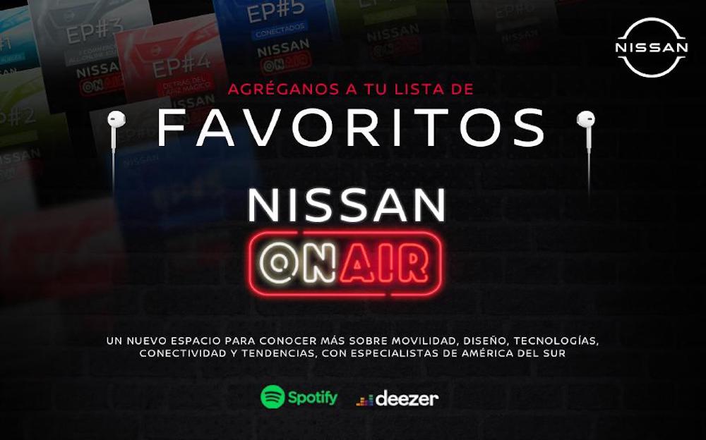 El podcast Nissan ON AIR inicia su primera temporada