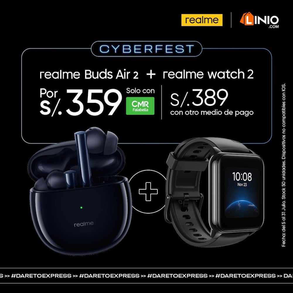 Realme celebra el mes patrio con promociones de infarto