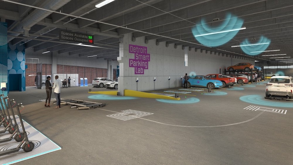 Ford y Detroit Smart Parking Lab impulsan la movilidad eléctrica
