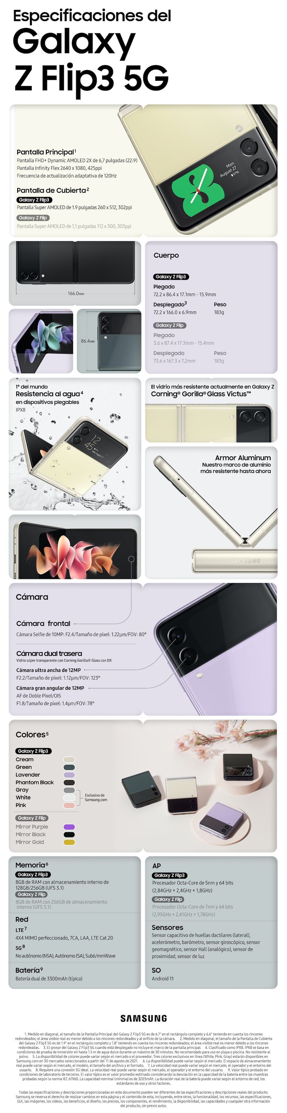 Galaxy Z Flip3 5G: Las nuevas formas de crear, capturar y jugar