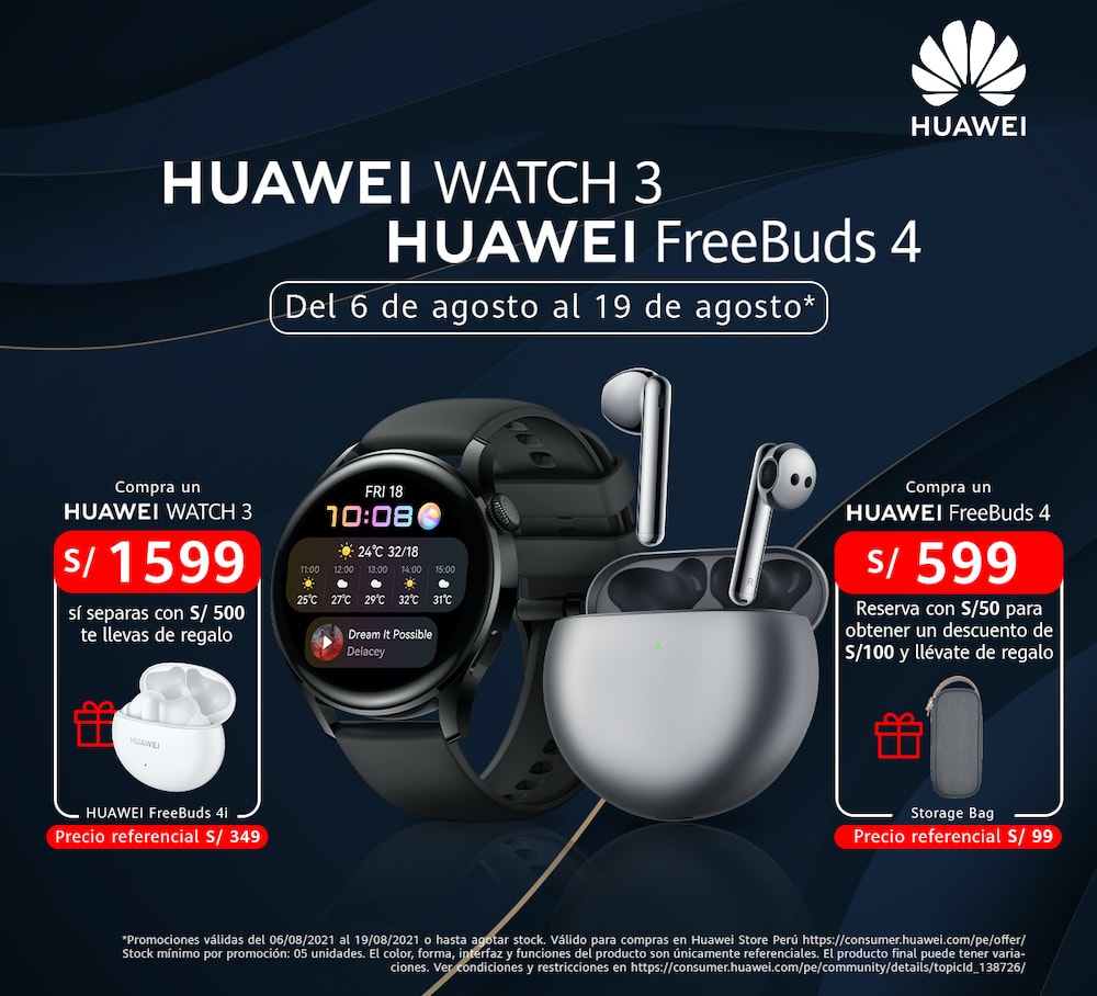 Huawei Watch 3 y la experiencia inteligente superior