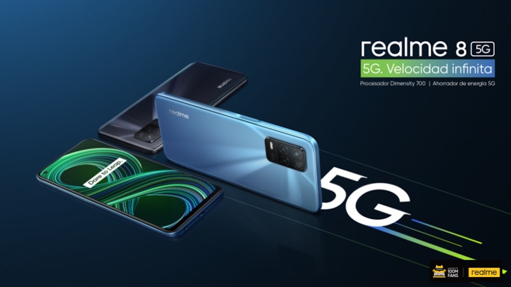 Realme 8 5G lleg&oacute; a Per&uacute; y anuncia pr&oacute;ximos ingresos