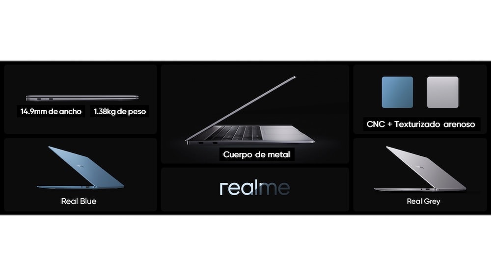 Las nuevas Realme GT Master Edition y Realme Book