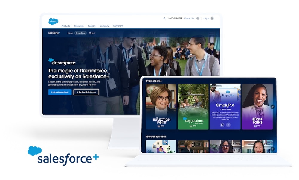 Salesforce+, un nuevo servicio de streaming