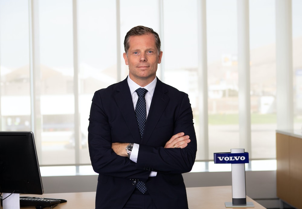 Tobias Sigerstad, nuevo director gerente general de Volvo Group Perú