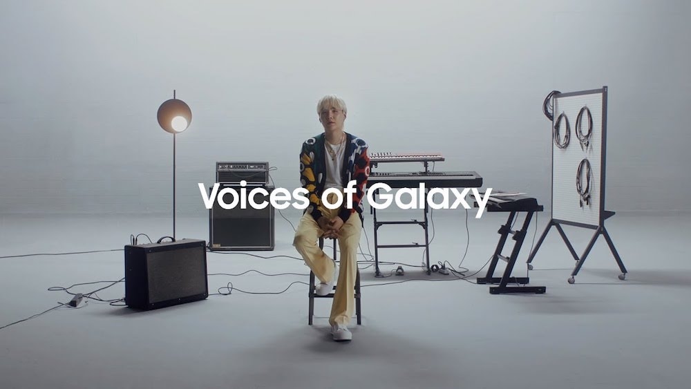 Descubre cómo SUGA de BTS reimaginó “Over the Horizon” de Samsung