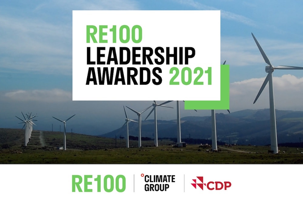 Acer en los premios RE100 Leadership Awards 2021