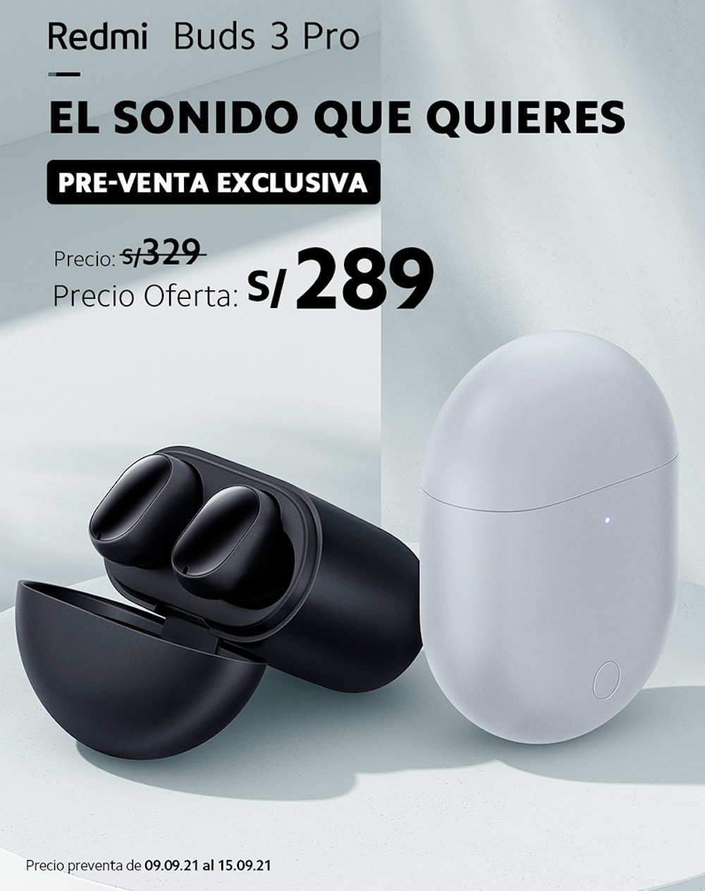 Llegaron a Perú los nuevos Redmi Buds 3 Pro
