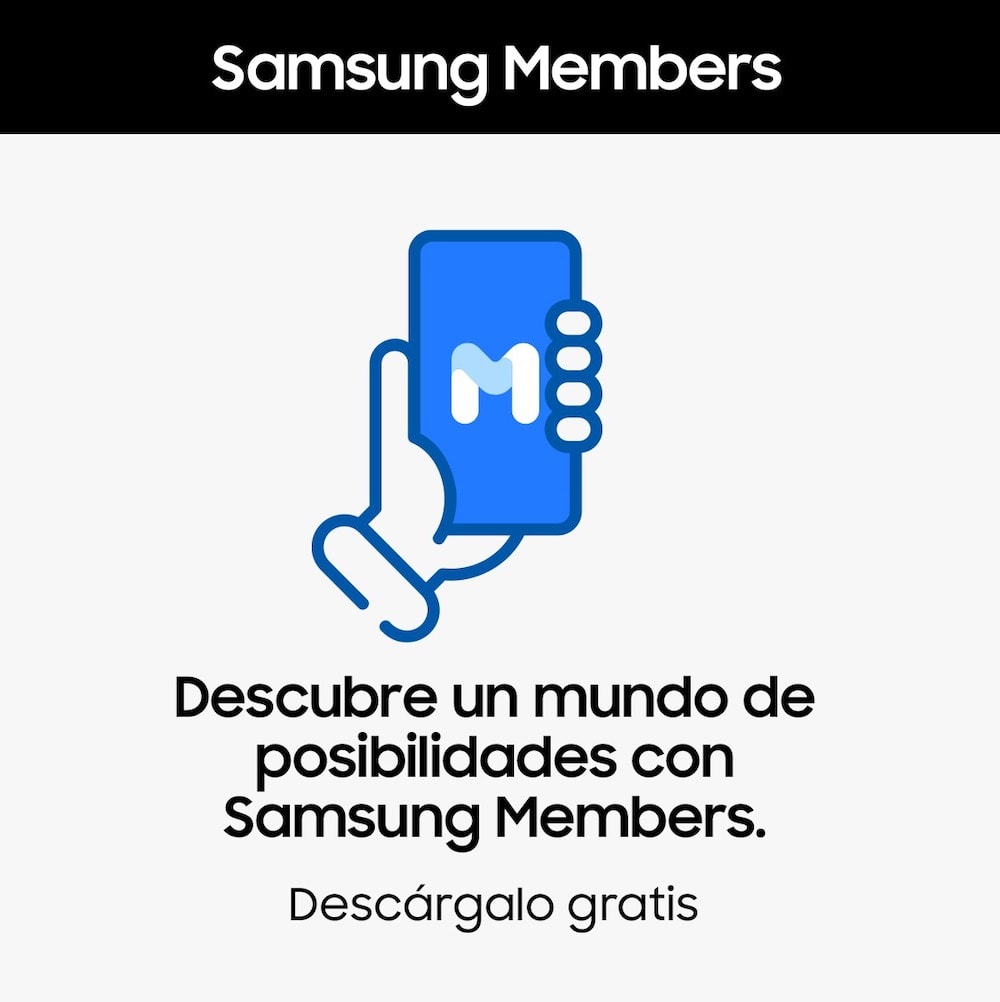 Soporte técnico desde la aplicación Samsung Members