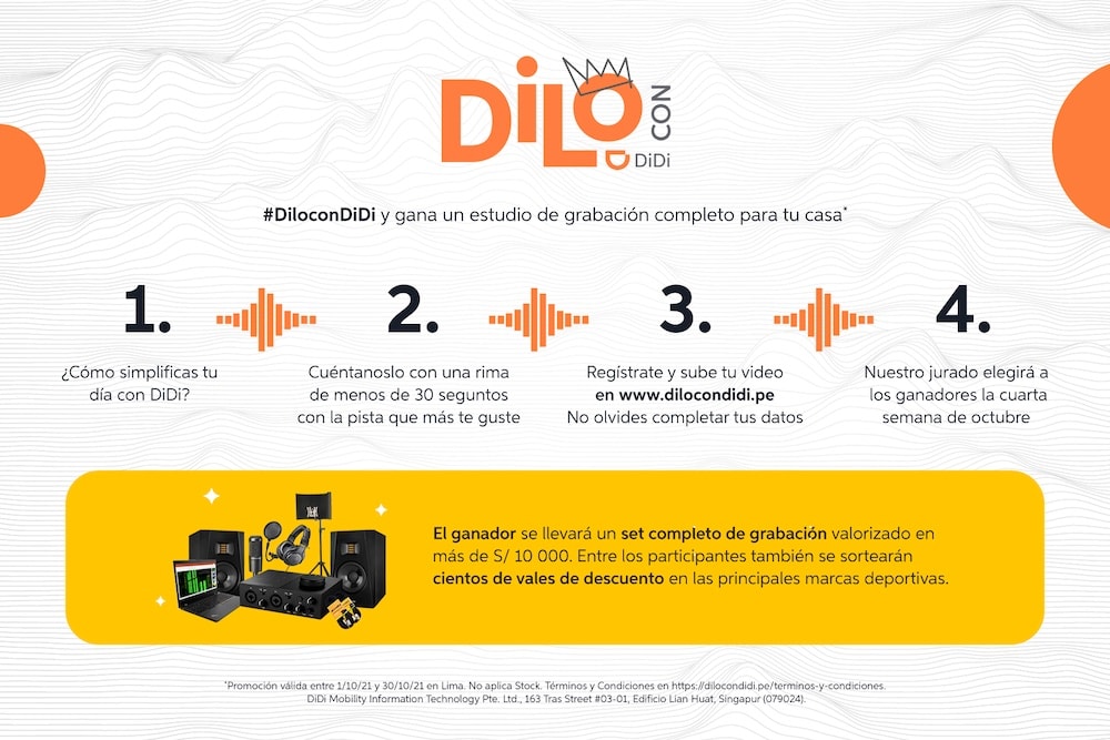 DiDi lanza un gran concurso en Perú